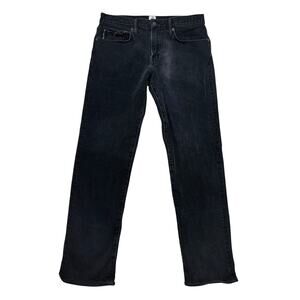 Hiroshi Kato Selvedge The Hammer Straight Jeans 32 Black Night Wash USA READ